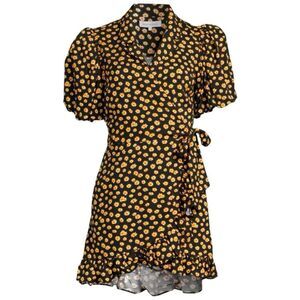 NWT We Wore What Daisy Wrap Dress XS